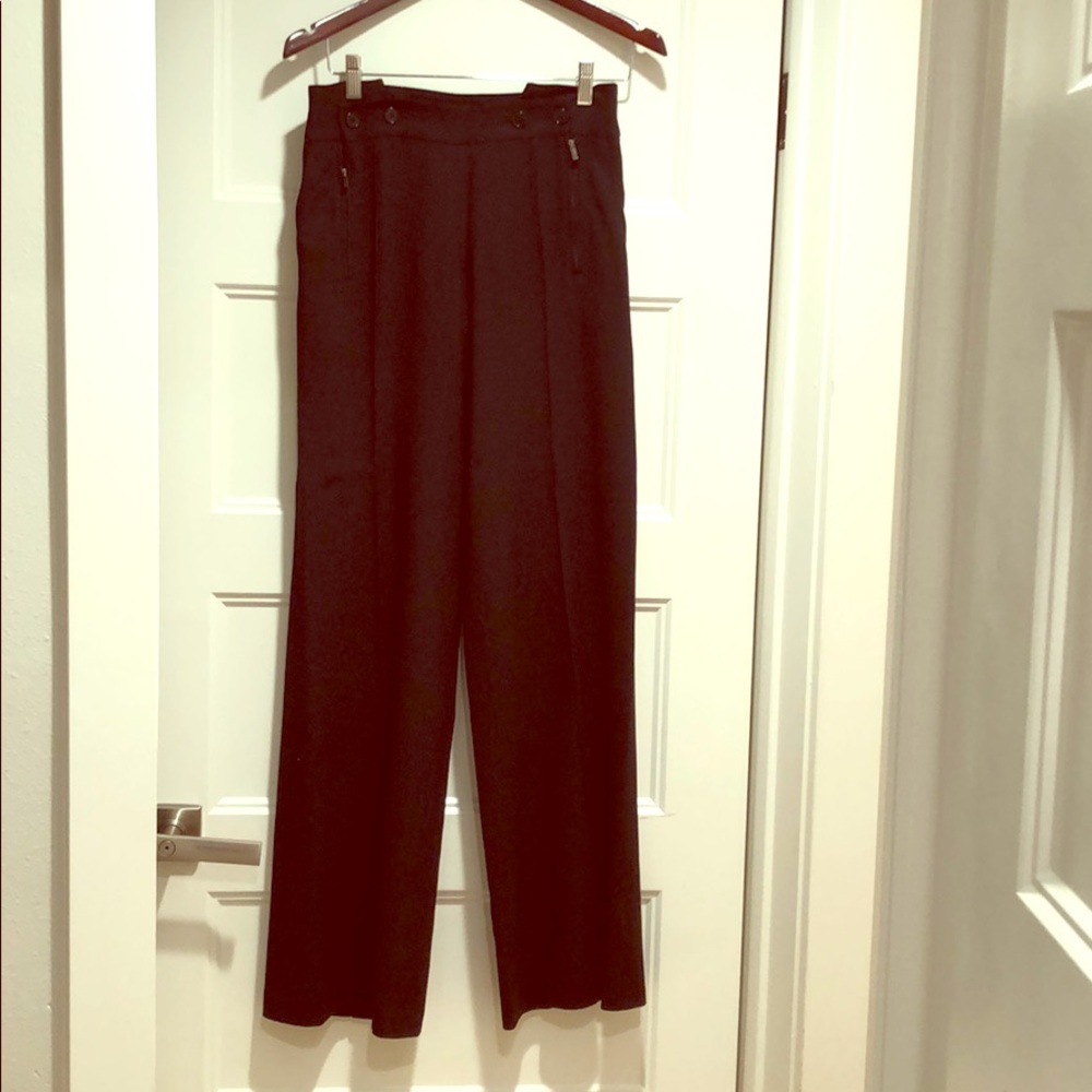 BCBG wide leg slacks